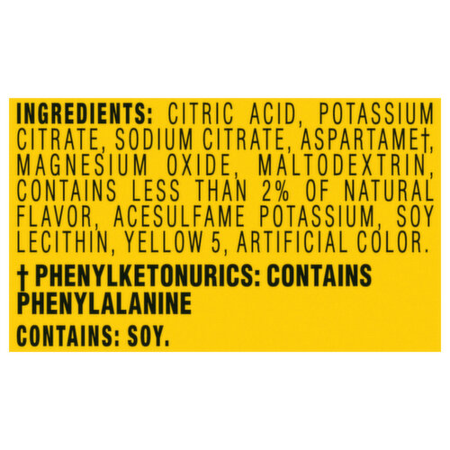 Crystal Light Pitcher Packets Lemonade Drink Mix