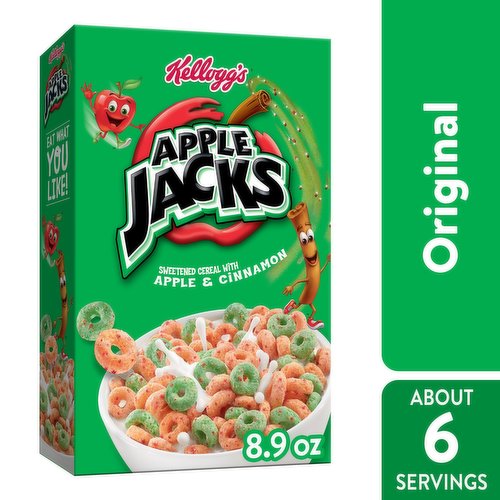 Apple Jacks Breakfast Cereal, Original