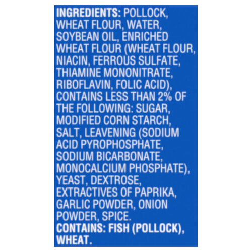 Van de Kamp's Crunchy Breaded 100% Whole Fish Fillets