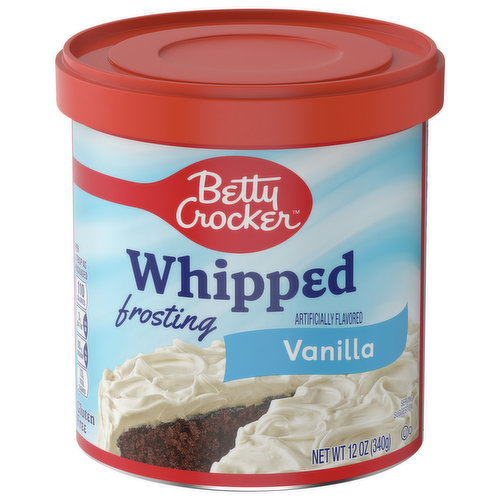 Betty Crocker Frosting, Vanilla, Whipped