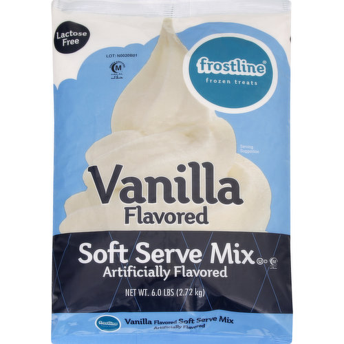 Frostline Soft Serve Mix, Vanilla Flavored