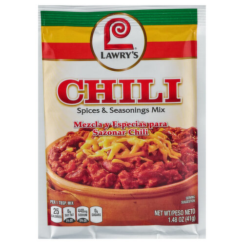 Lawry's Chili Spices & Seasonings Mix