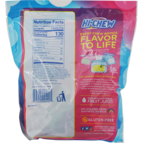 Morinaga Candy, Fantasy Mix, Rainbow Sherbet/Blue Hawaii/Blue Raspberry