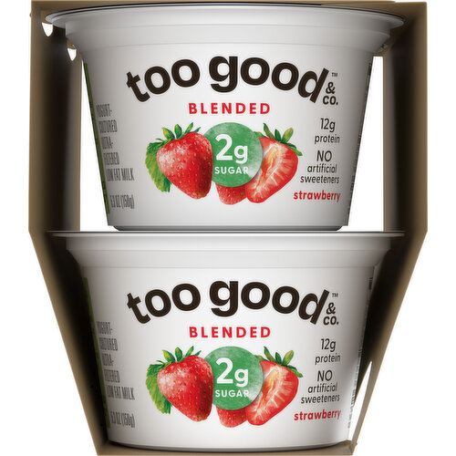 Too Good & Co. Blended Strawberry Yogurt
