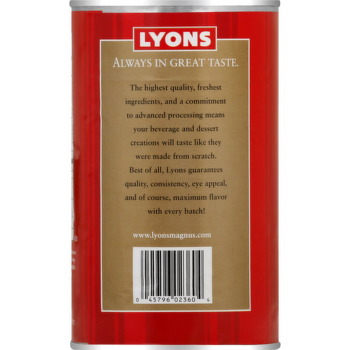 Lyons Dessert Topping, Caramel