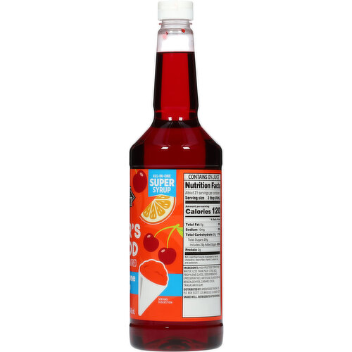 First Street Tiger's Blood Snow Cone Syrup