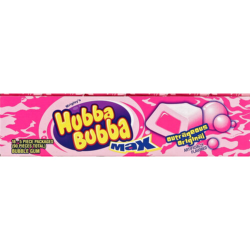 HUBBA BUBBA Max Original Easter Bubble Gum Packs