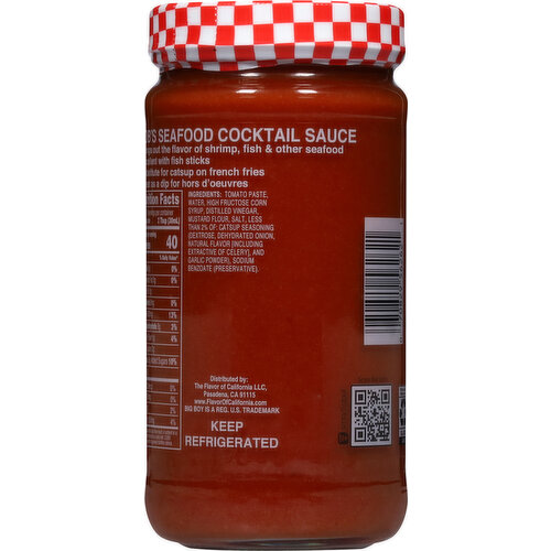 Bob's Cocktail Sauce, Seafood