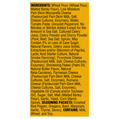 Wild Mike's Ultimate Rebel Happy Hour Uncured Pepperoni 9 Inch Pizza