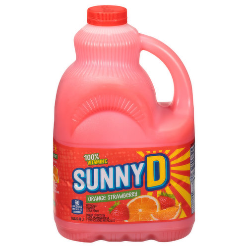 Sunny D Citrus Punch, Orange Strawberry