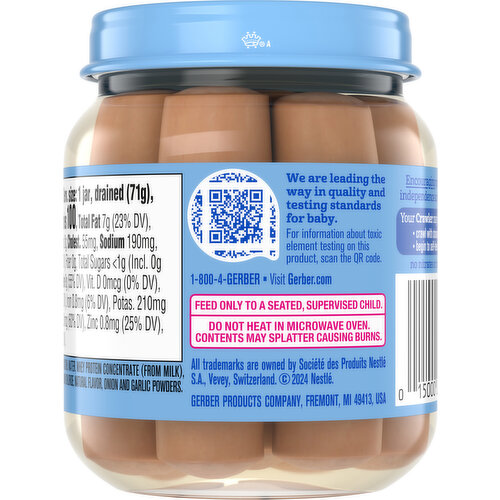 Gerber Chicken Sticks, Lil' Sticks, Crawler (10+ Months)