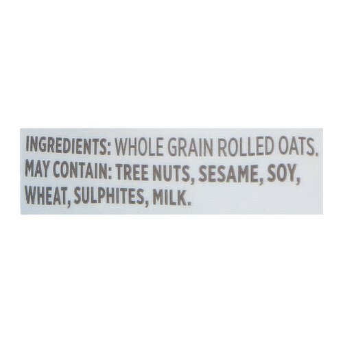 First Street Oats, 100% Whole Grain, Old Fashioned