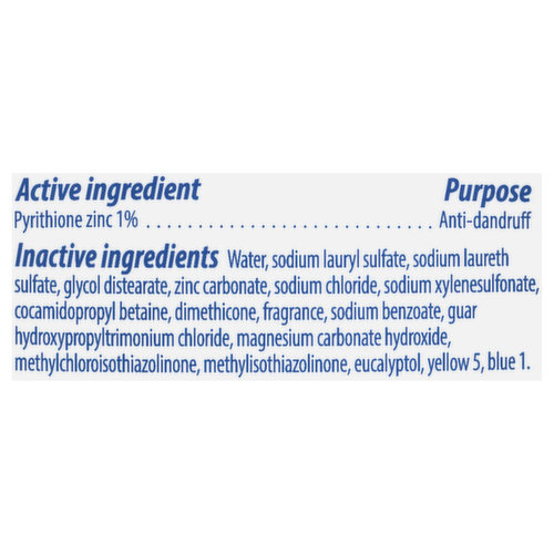 Head & Shoulders Dandruff Shampoo, Green Apple, Daily