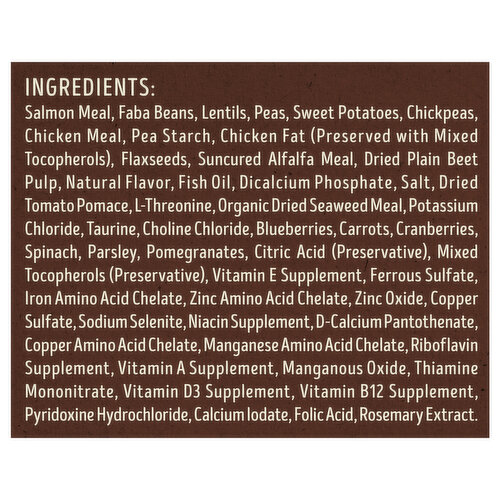 Supreme Source Dog Food, Super-Premium, Salmon Meal and Sweet Potato Recipe