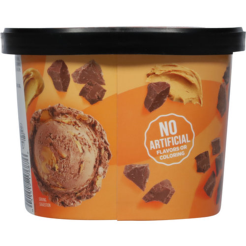 First Street Ice Cream, Premium, Peanut Butter Swirl