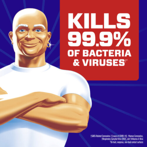Mr. Clean Antibacterial All Purpose Cleaner, Cleaning Liquid, Lemon
