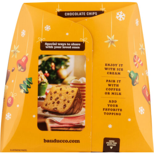 Bauducco Chocottone Chocolate Chips Holiday Sweet Loaf