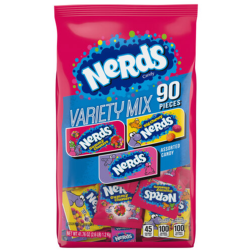 Nerds Candy, Assorted, Variety Mix