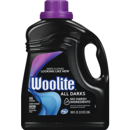 Woolite Laundry Detergent, All Darks, HE