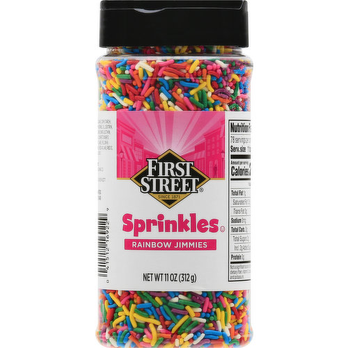 First Street Sprinkles, Rainbow Jimmies