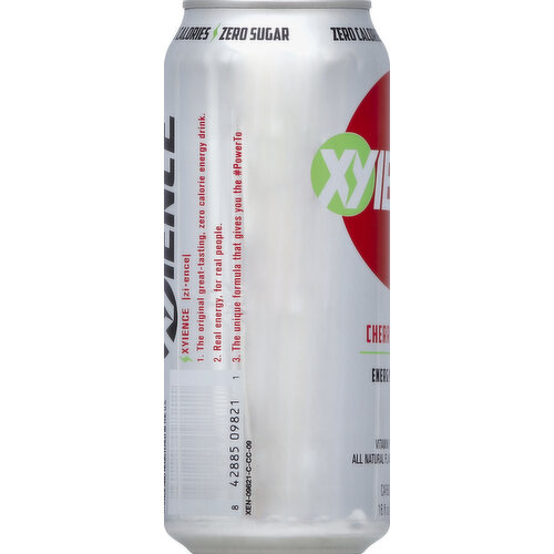 Xyience Energy Drink, Carbonated, Cherry Lime