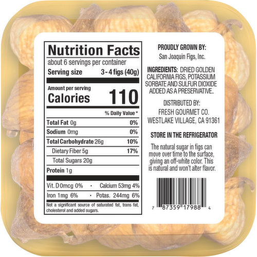 Fresh Gourmet Figs, Golden