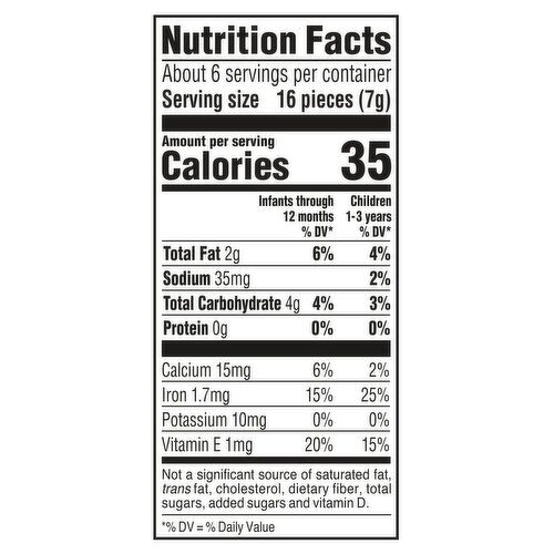 Gerber Crawler (8+ Months) Baked Grain Snack Mild Cheddar Lil' Crunchies