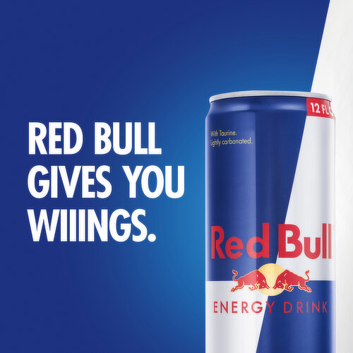 Red Bull Energy Drink, 114 mg Caffeine, 12 fl oz
