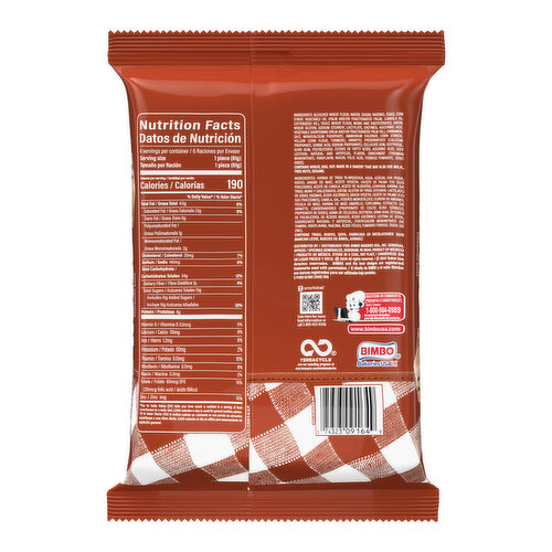 Bimbo Cinnamon Rolls with Raisins, 6 count, 12.88 oz