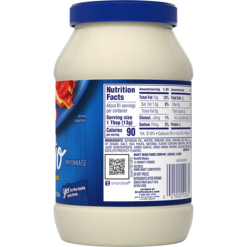 Kraft Real Creamy & Smooth Mayo