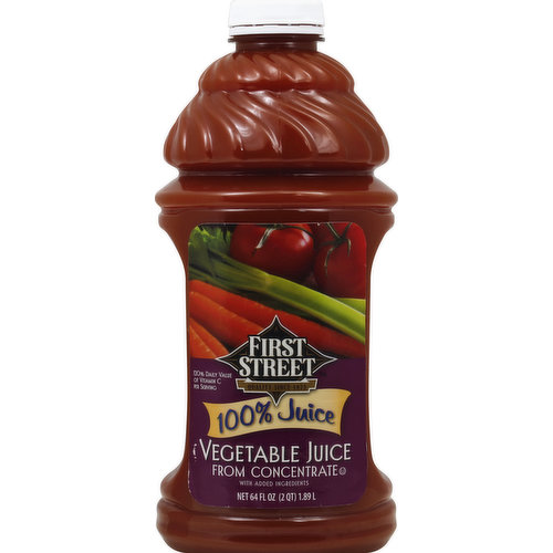 First Street 100% Juice, Vegetable