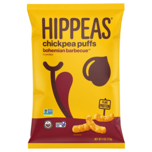 Hippeas Chickpea Puffs, Bohemian Barbecue Flavored