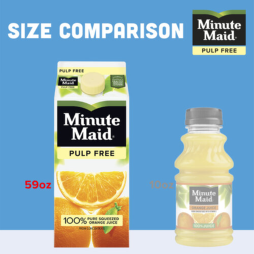 Minute Maid  Orange Juice Pulp Free, Fruit Juice Drink