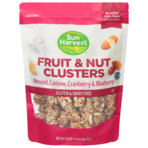 Sun Harvest Fruit & Nut Clusters