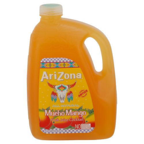 AriZona Fruit Juice Cocktail, Mucho Mango