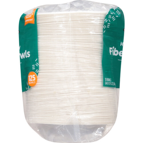 First Street Fiber Bowls, Heavy Duty, 12 Ounce