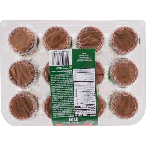 Two-Bite Cupcakes, Chocolate