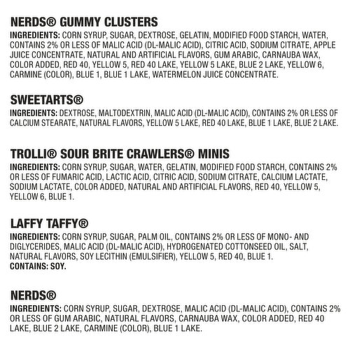 Nerds Assorted Candy