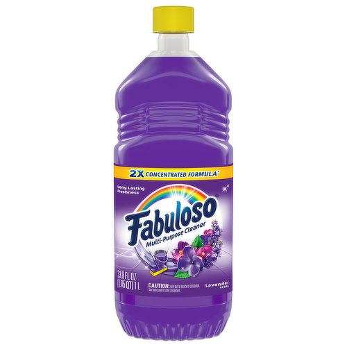 Fabuloso Multi-Purpose Cleaner, 2X Concentrated Formula, Lavender