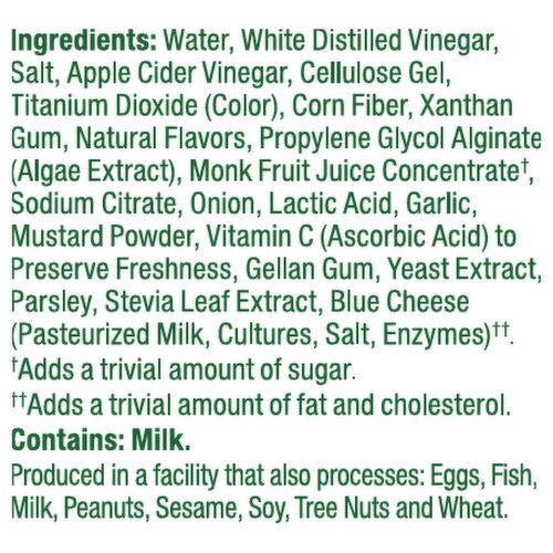Walden Farms Dressing, Bleu Cheese