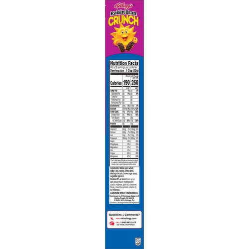 Raisin Bran Crunch Cereal