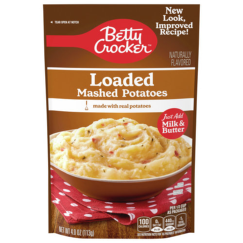 Betty Crocker Mashed Potatoes, Loaded