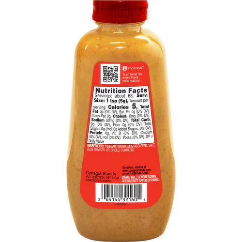Gulden's Spicy Brown Mustard