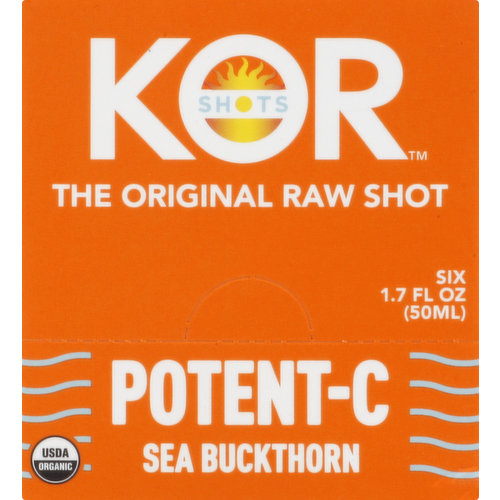 Kor Shots Sea Buckthorn, Potent-C