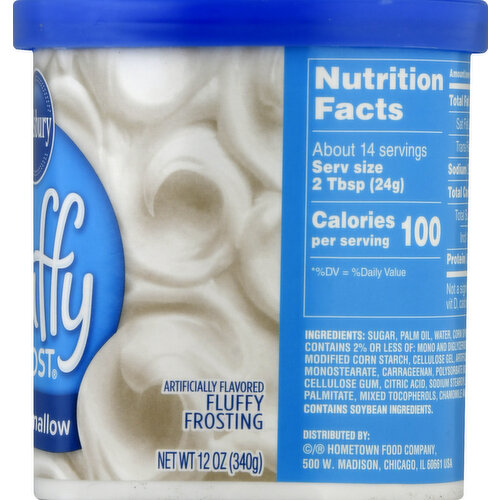 Pillsbury Frosting, Vanilla, Whipped