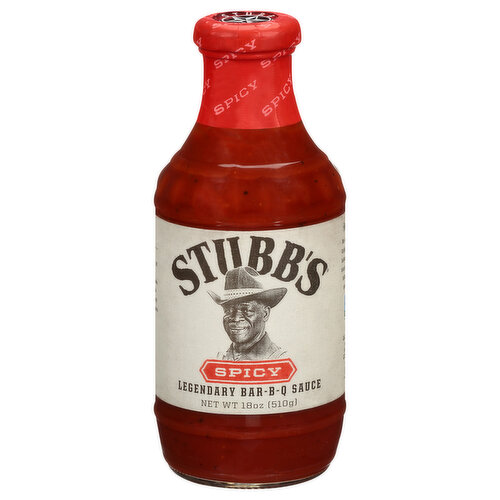 Stubb's Spicy Barbecue Sauce