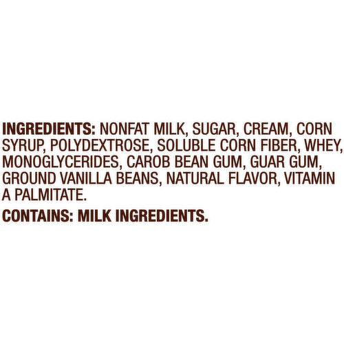 Dreyer's Slow Churned Light Vanilla Bean Ice Cream