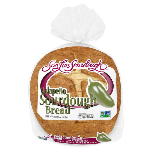 San Luis Sourdough Jalapeno Sourdough Bread, 24 oz