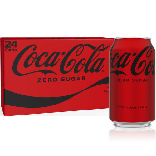 Coca-Cola Zero Sugar Diet Soda Soft Drink, 12 fl oz