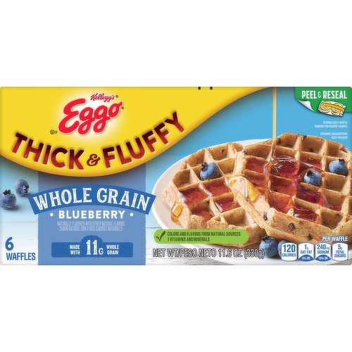 Eggo Frozen Waffles, Blueberry